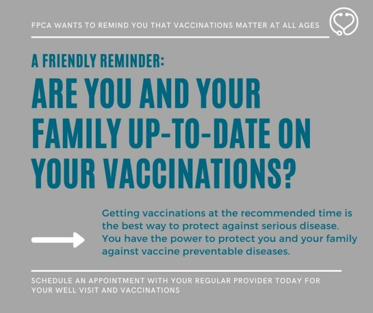 FPCA Immunization Awareness month